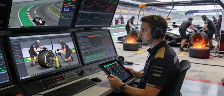 Стратегия в Формуле 1: как команды рассчитывают пит-стопы и темп