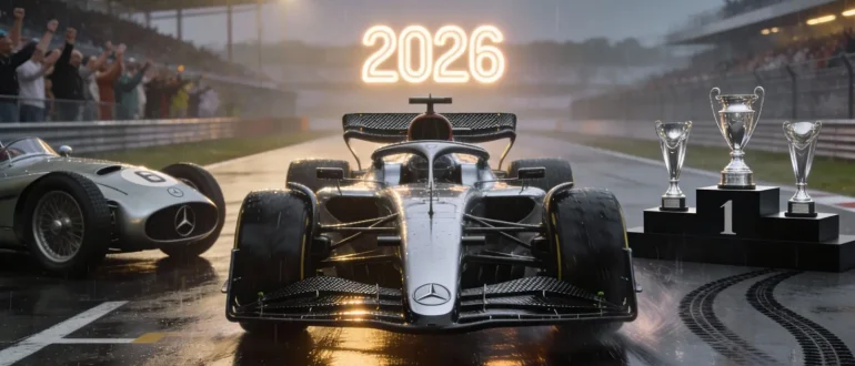 Mercedes в Формуле 1: состав, история и результаты команды