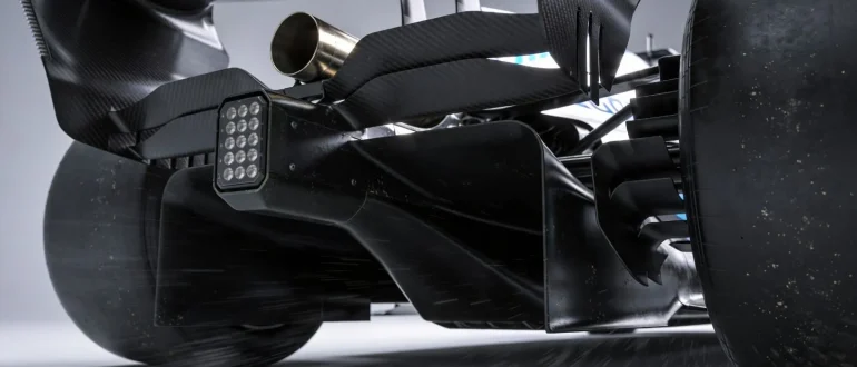 Днище и диффузор болида Формулы 1: главный источник скорости в поворотах