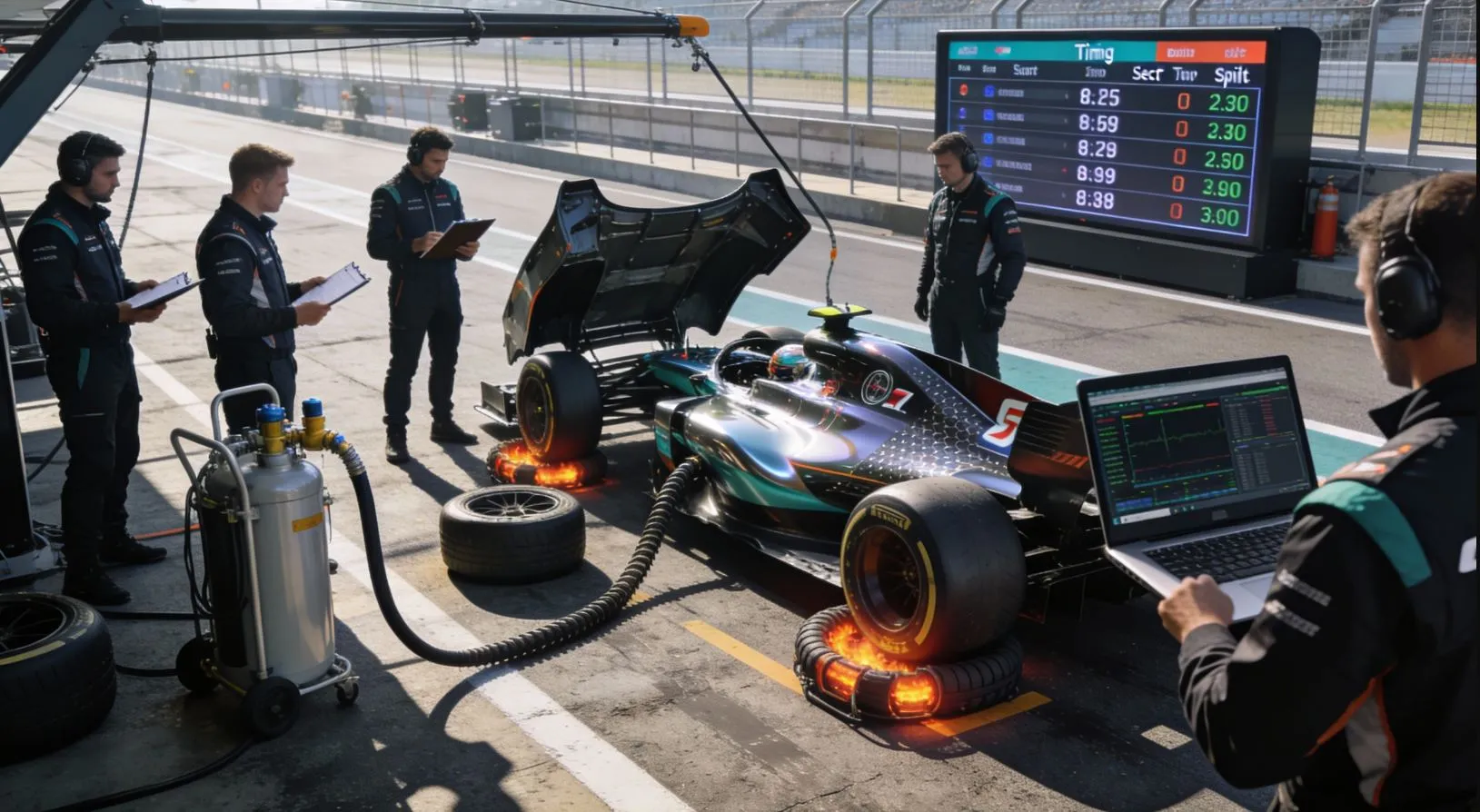 Стратегия F1: как рассчитывают пит-стопы и темп