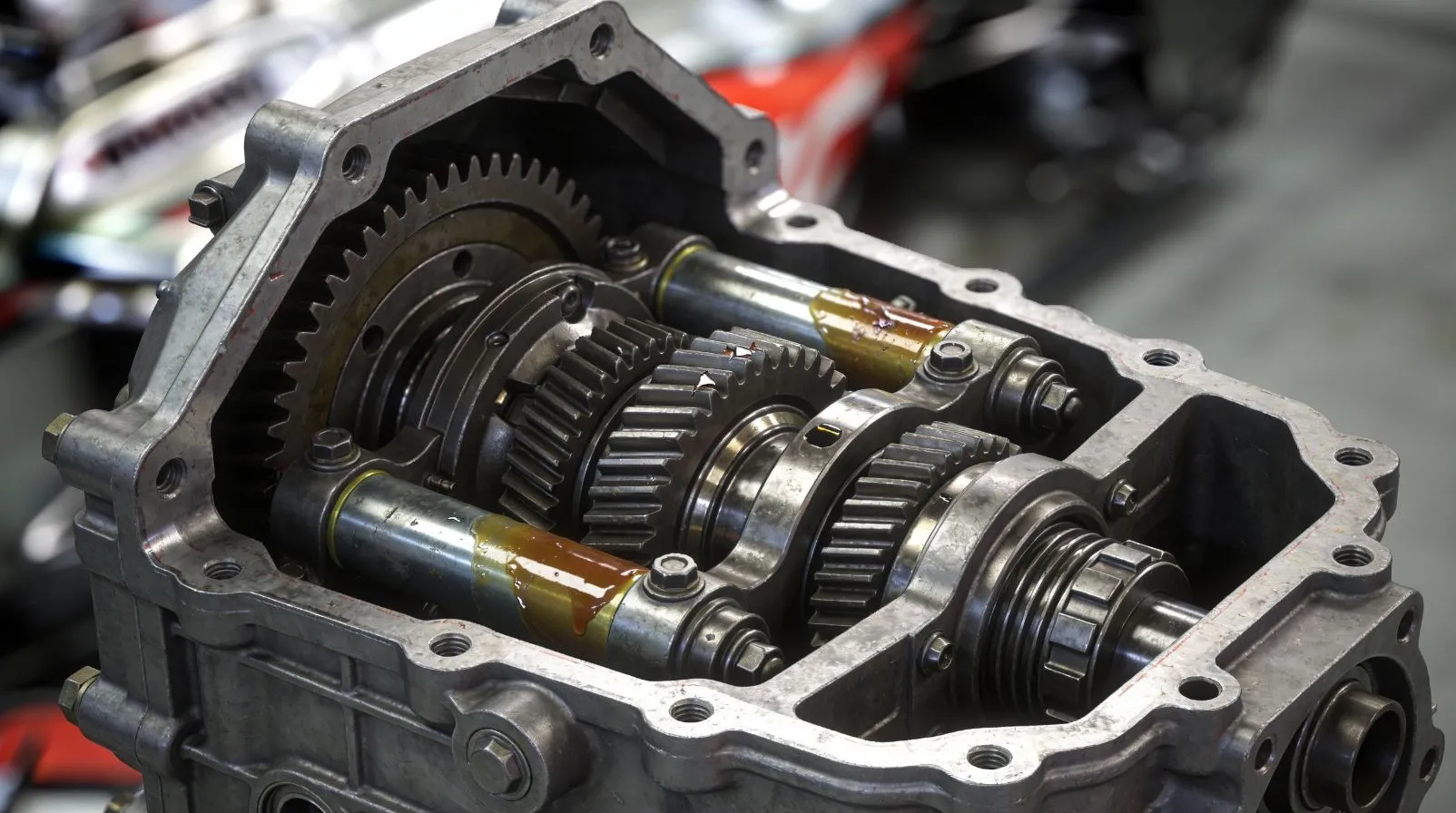 Понятно объясняем, как работает коробка передач в F1, почему она сверхлёгкая и прочная, и как команды добиваются надёжности на высоких оборотах.