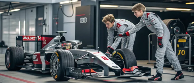 Audi F1 запускает программу развития молодых пилотов под руководством МакНиша