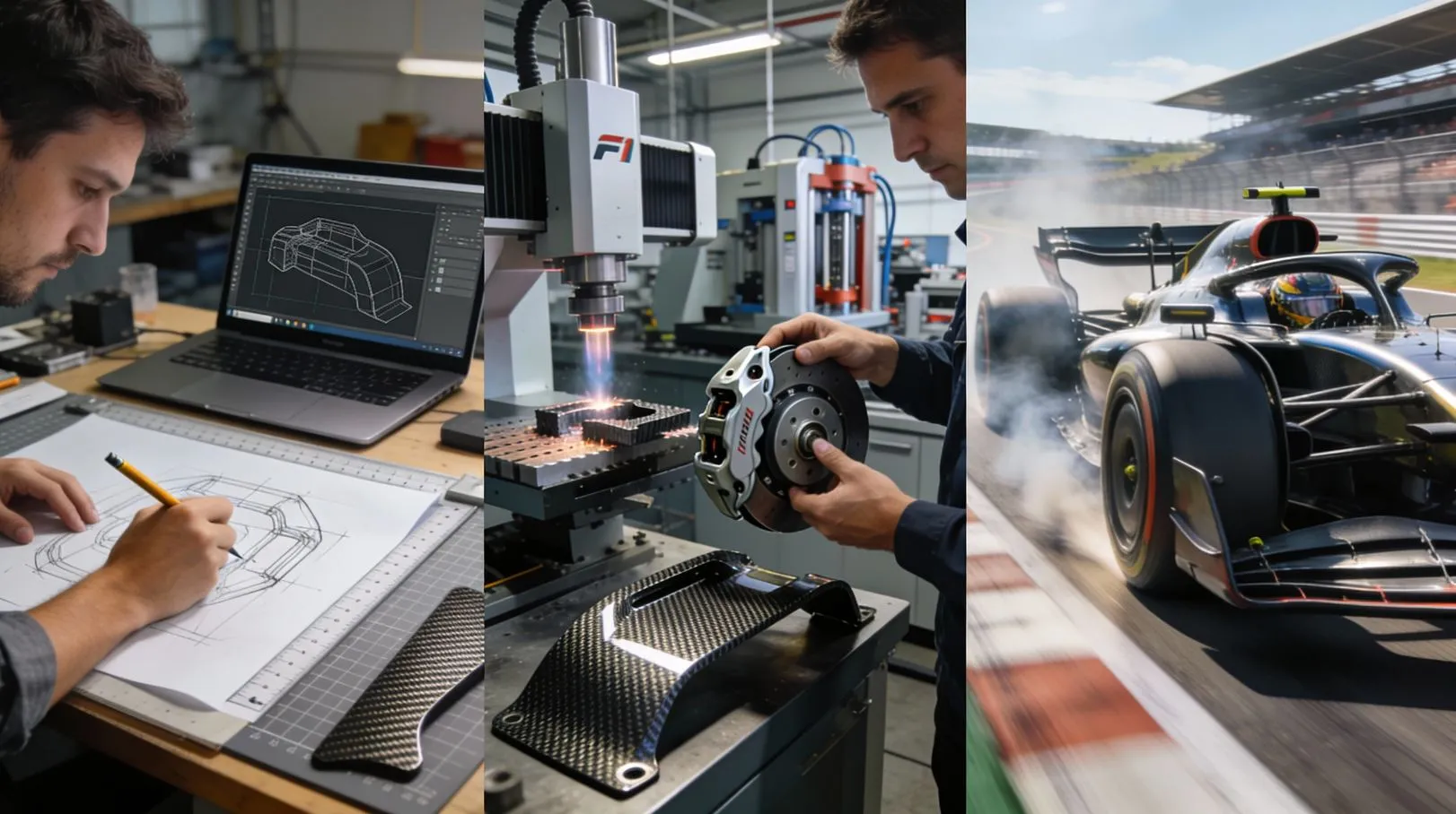 Обновления F1: как делают детали от идеи до трассы