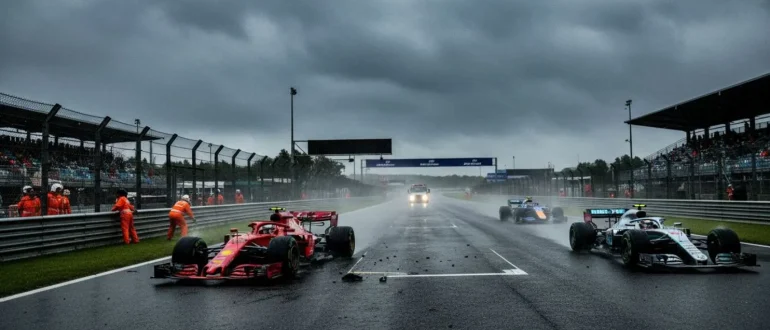 Второй день предсезонных тестов F1: дождь, авария и возвращение лидеров