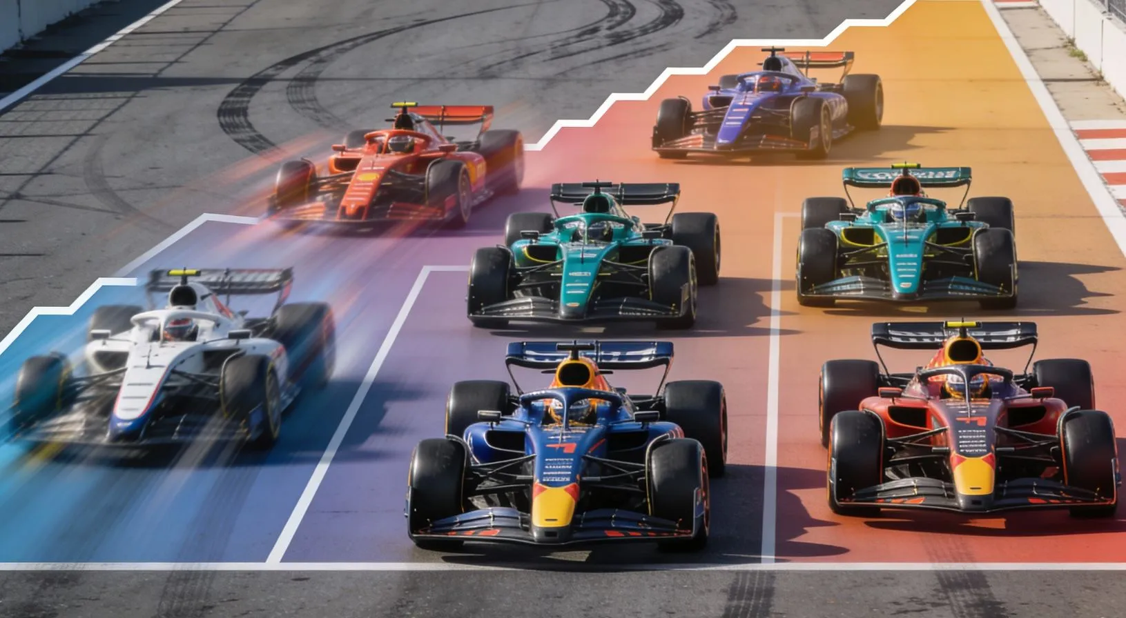 Сравнение команд F1 сезон темп стабильность и прогресс