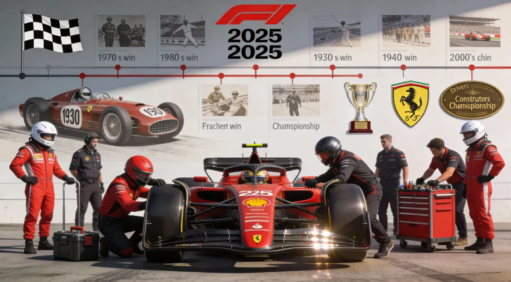 Ferrari F1 2026: состав, история и достижения команды