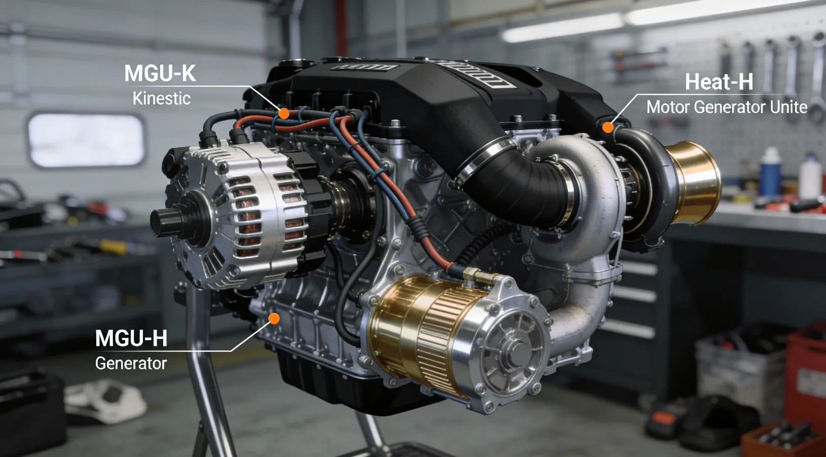 MGU-K и MGU-H в F1: что это и как работает