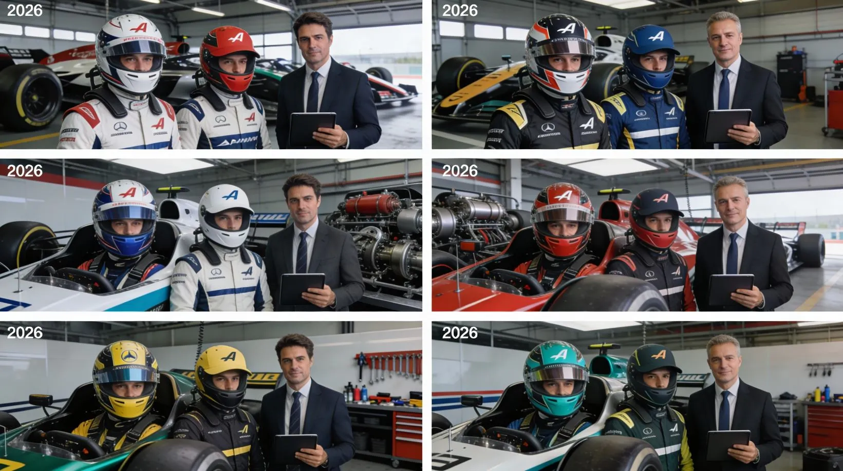 Команды Формулы 1 2026 составы пилотов и руководители