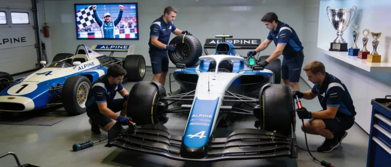 Alpine в Формуле 1: состав, история и результаты команды