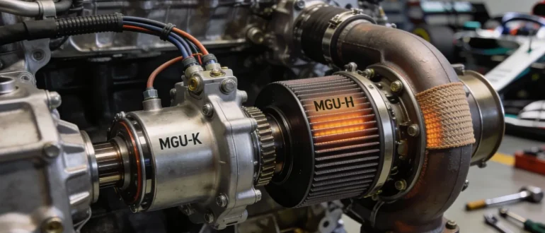 MGU-K и MGU-H в F1: что это такое и как они дают ускорение