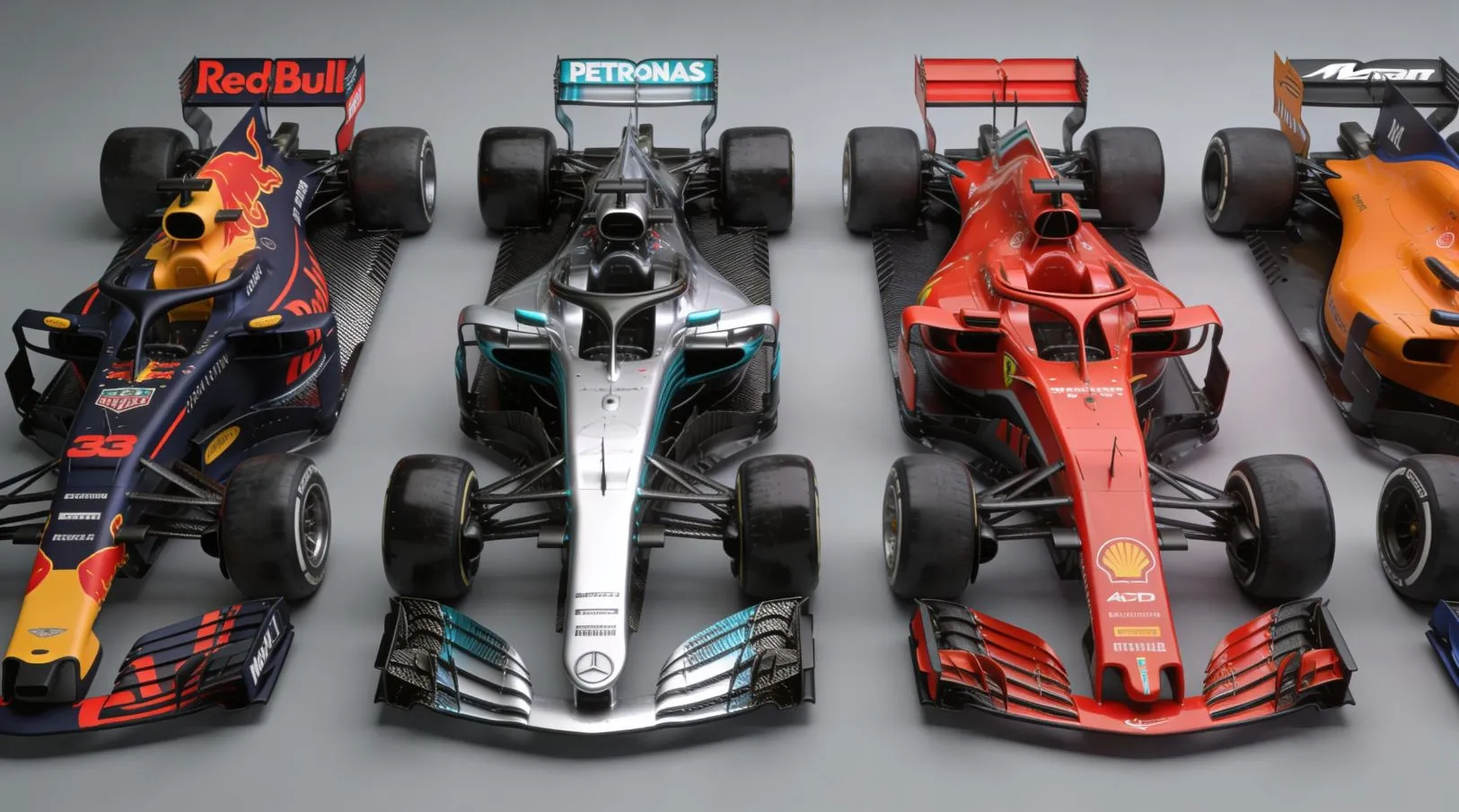 Сравнение болидов топ-команд F1: отличия и подходы