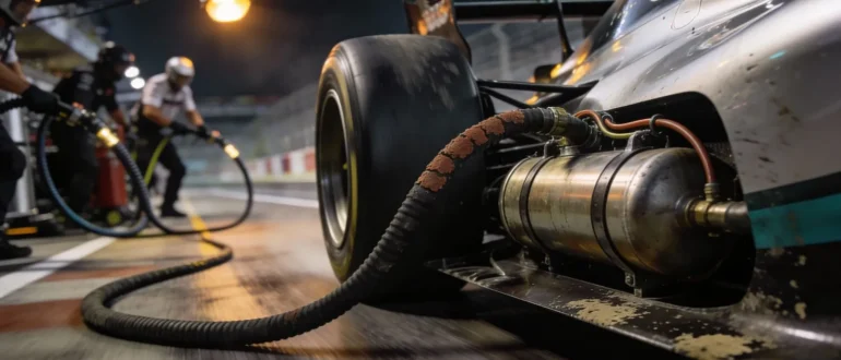 Топливо и расход в Формуле 1: сколько топлива уходит за гонку и почему это важно
