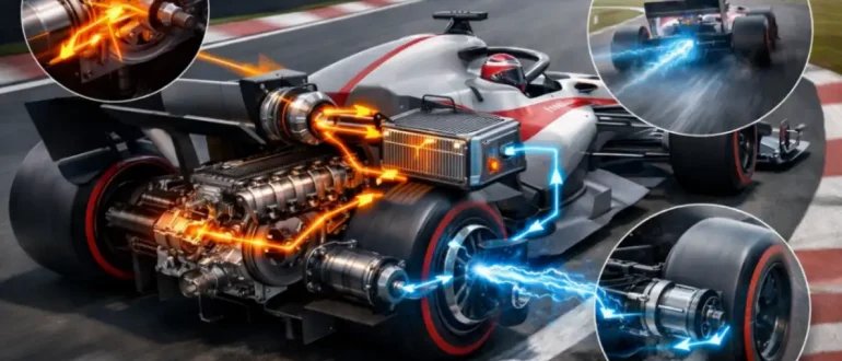 Как работает система рекуперации энергии в Формуле 1 ERS 2026
