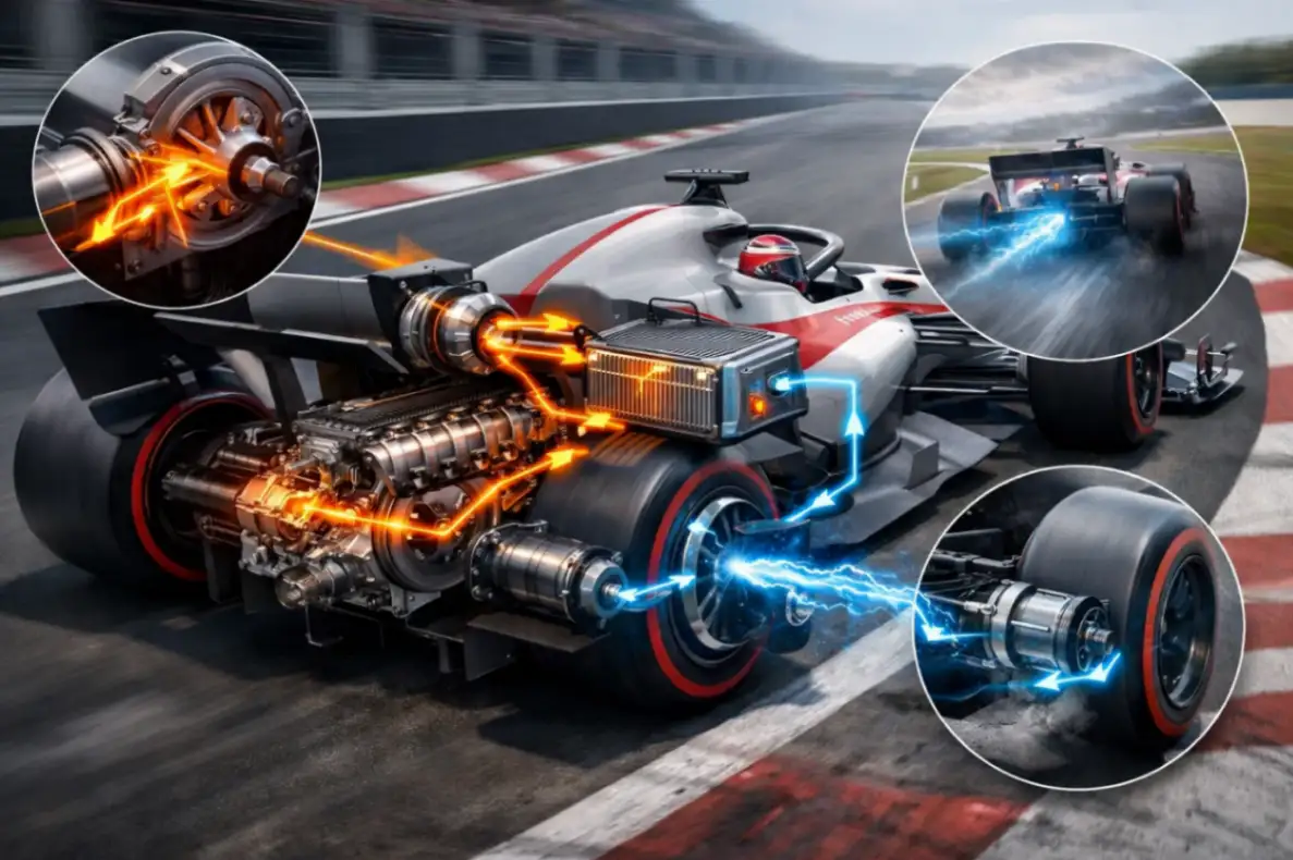 ERS 2026 Формула 1 как работает система